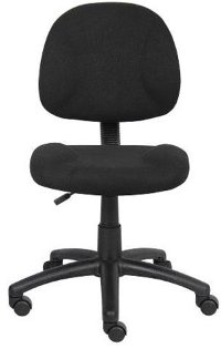 Black Deluxe Posture Chair