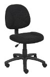 Black Deluxe Posture Chair-2