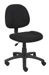 Black Deluxe Posture Chair-2