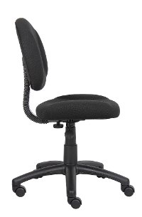 Black Deluxe Posture Chair-6
