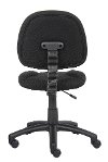 Black Deluxe Posture Chair-7