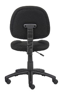 Black Deluxe Posture Chair-7
