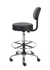 Black Medical and Draft Stool-5