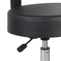 Black Medical and Draft Stool-6