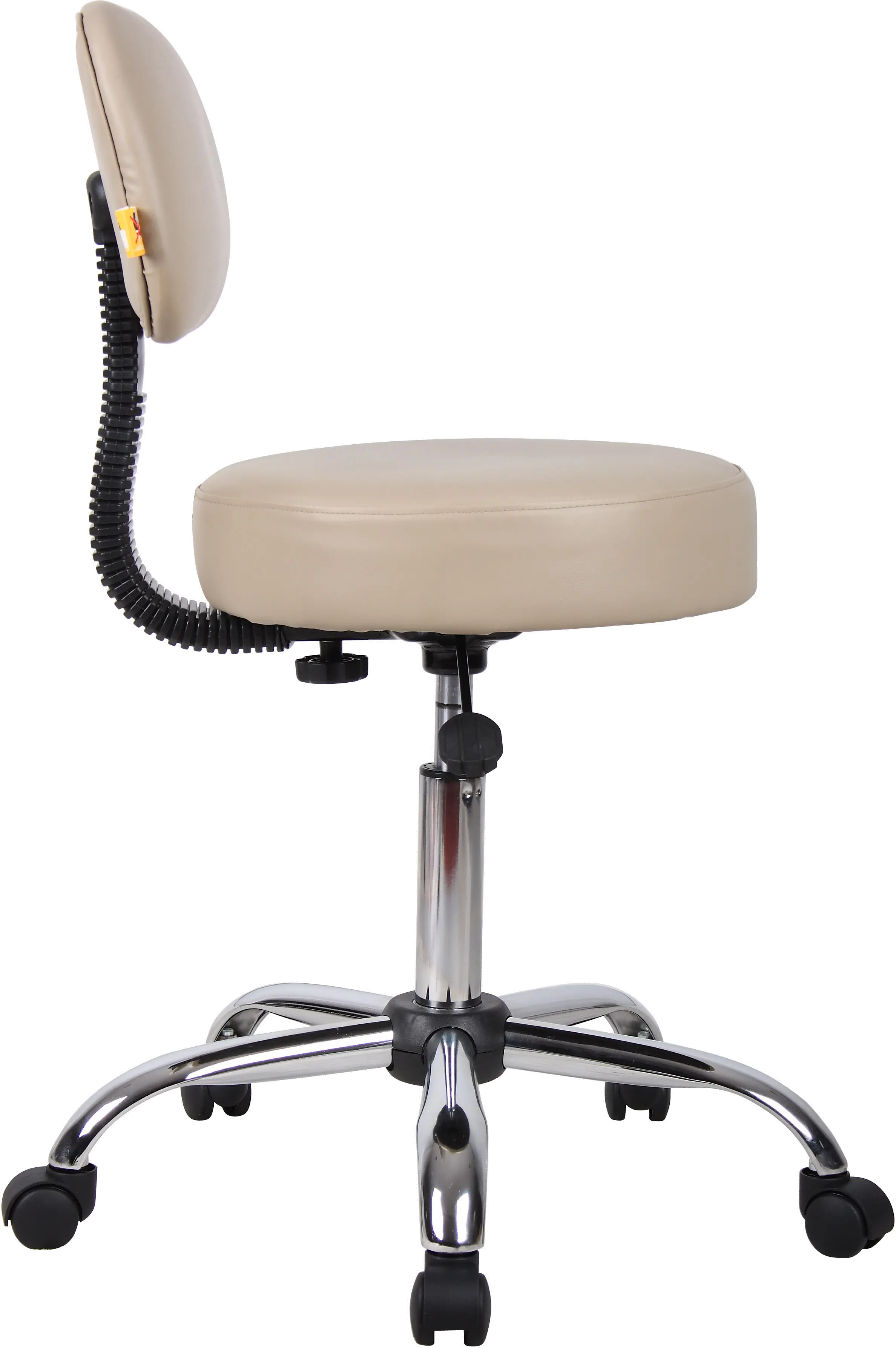 Beige Medical Office Chair Stool-4