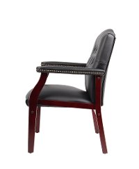 Black Guest Office Chair-3