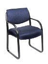 Blue and Black Guest Office Chair-4