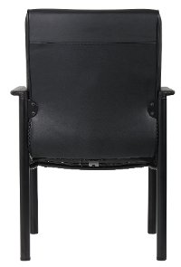 Black Guest Office Chair-3