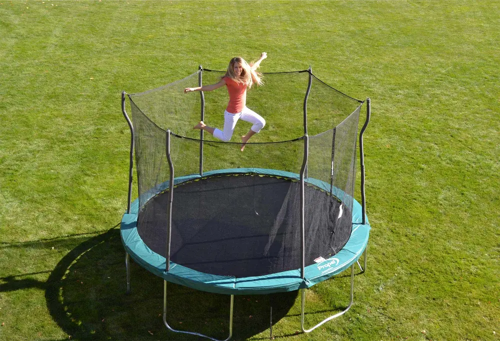 P12-6GE Propel 12' Trampoline with Enclsoure-1