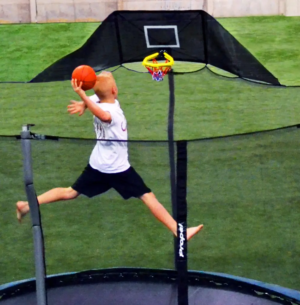 PT-BBMT Propel Jump-N-Jam Trampoline Basketball Hoop-1