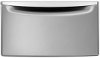 XHPC155YC Whirlpool 15.5 Inch Laundry Pedestal Pair - Chrome Shadow