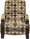Spa Blue Push-Back Recliner - Spectator Collection