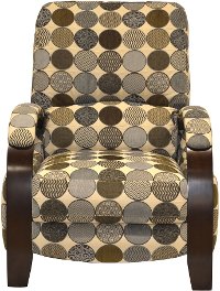 Spa Blue Push-Back Recliner - Spectator Collection
