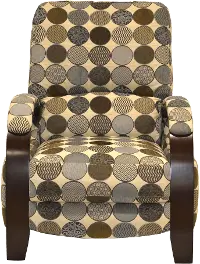 Spa Blue Push-Back Recliner - Spectator Collection