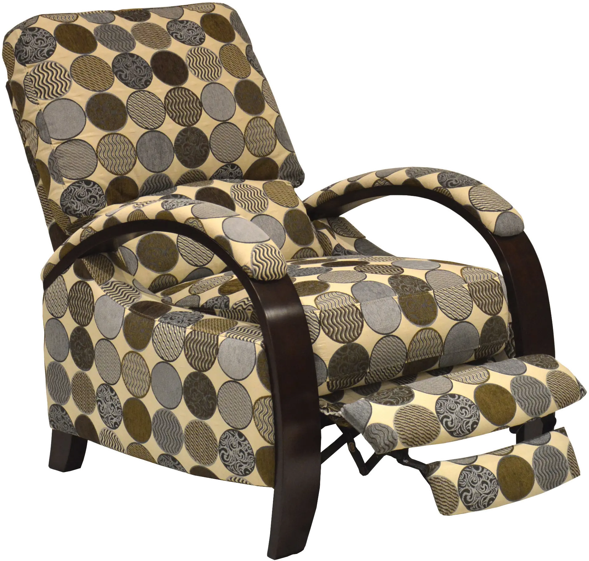 Spa Blue Push-Back Recliner - Spectator Collection-3