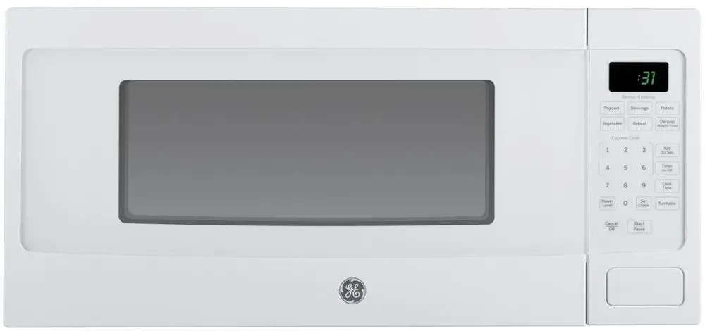 PEM31DFWW GE Profile Countertop Microwave - 1.1 cu. ft. White-1