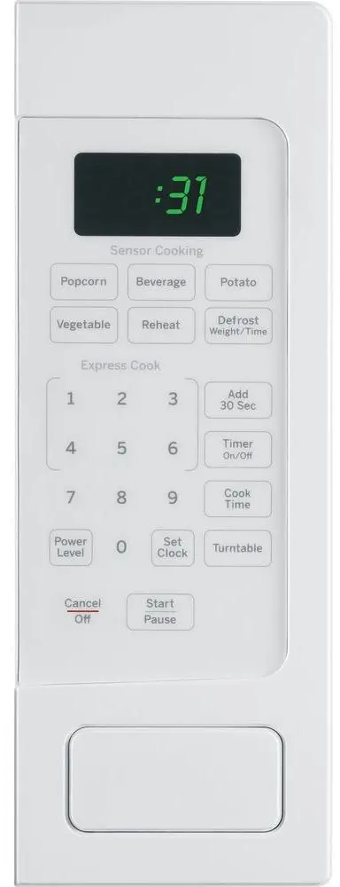 PEM31DFWW GE Profile Countertop Microwave - 1.1 cu. ft. White-2