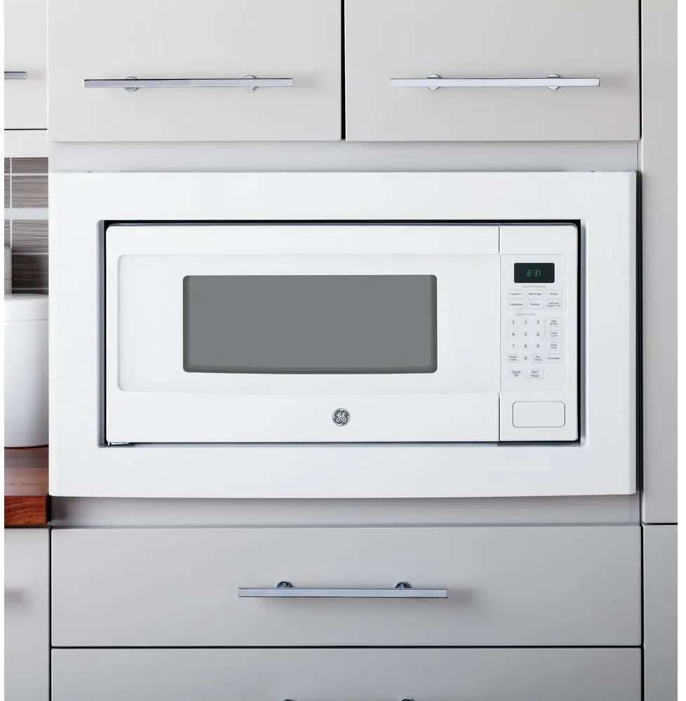 PEM31DFWW GE Profile Countertop Microwave - 1.1 cu. ft. White-4