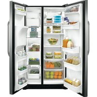 FFSS2614QE Frigidaire Stainless Steel Side-by-Side Refrigerator - 36 Inch-3