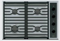 CG304T/S Wolf 30 Inch Transitional Gas Cooktop - Stainless Steel and Black
