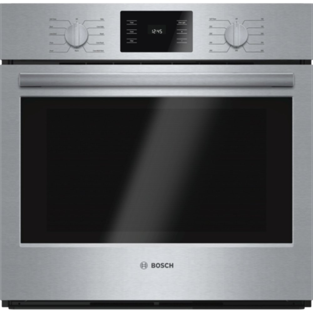 HBL5451UC Bosch 30 Inch Convection Single Wall Oven with Knobs - 4.6 cu. ft. Stainless Steel-1