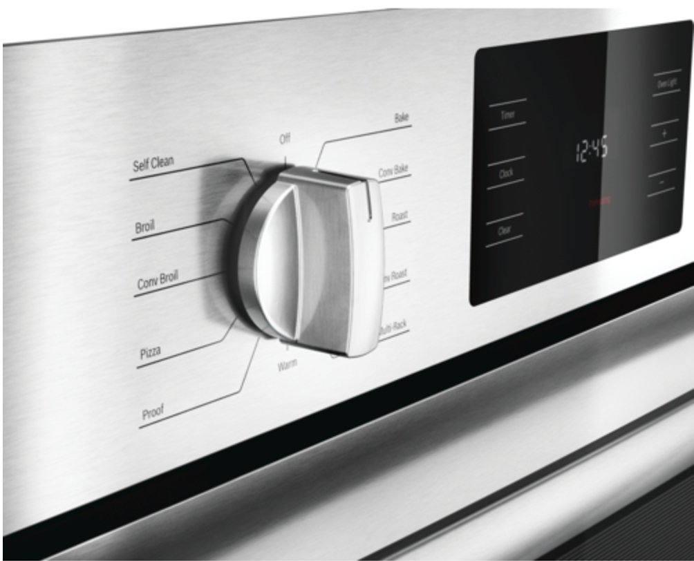 HBL5451UC Bosch 30 Inch Convection Single Wall Oven with Knobs - 4.6 cu. ft. Stainless Steel-2