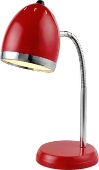 Red Desk Lamp - Zachary