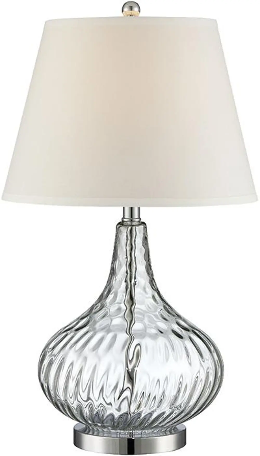 Lite Source Dillian Clear Table Lamp-1