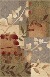 IMPRESSION/7750/MULT 5 x 8 Medium Tan Area Rug - Impressions