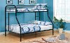 Black Twin-over-Full Bunk Bed - Rylie