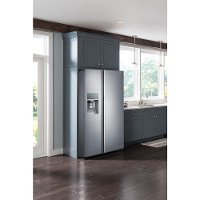 RH22H9010SR Samsung Stainless Steel Side-by-Side Counter Depth Refrigerator - 36 Inch