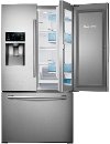 RF28HDEDBSR Samsung 27.83 cu. ft. French Door Refrigerator with Food ShowCase - 36 Inch Stainless Steel