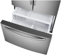 RF28HDEDBSR Samsung 27.83 cu. ft. French Door Refrigerator with Food ShowCase - 36 Inch Stainless Steel-3