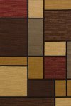 8 x 11 Large Brown Area Rug - Affinity