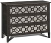Clearance Charcoal Mirrored 3 Drawer Chest