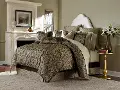 Bronze and Chocolate Imperial King Bedding Collection