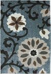 8 x 11 Large Transitional Blue Rug - Augusta