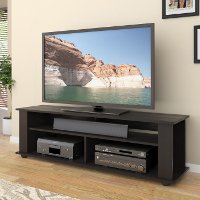 Black Simple 60 Inch TV Stand - Bakersfield