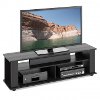 Black Simple 60 Inch TV Stand - Bakersfield -2