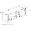 Espresso Brown 60 Inch TV Stand - Jackson -1