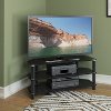 Black Corner TV Stand - Trinidad -2