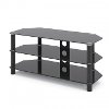 Black Corner TV Stand - Trinidad -4