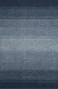 TI100NA/5X7/TORINO 5 x 7 Medium Ombre Navy Blue Area Rug - Torino