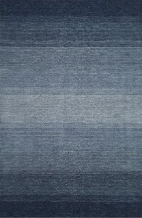 5 x 7 Medium Ombre Navy Blue Area Rug - Torino