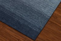 5 x 7 Medium Ombre Navy Blue Area Rug - Torino-2