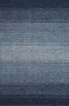 8 x 10 Large Ombre Navy Blue Area Rug - Torino