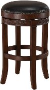 Suede/Merlot Counter Height Stool - Portofino