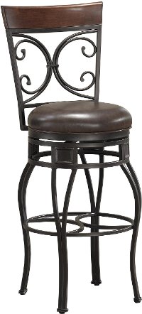 Pepper/Bourbon Bar Stool - Treviso