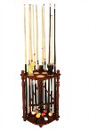 Pool Cue Billiards Suede - Cargo Rack