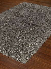 5 x 8 Medium Contemporary Gray Shag Rug - Belize-3